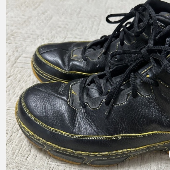 Air Jordan 61XTY Chris Paul - Papa Chilly 2007-2008 US Size 11 Black/Yellow OG - Picture 12 of 13